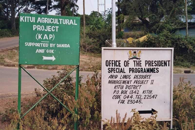 Kitui agricultural project